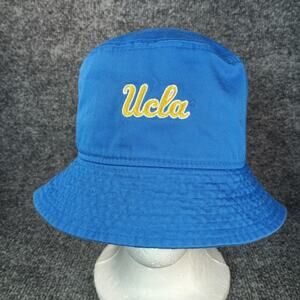 UCLA Bruins Hat Bucket Mens Medium Blue NCAA College Script Embroidered Nike